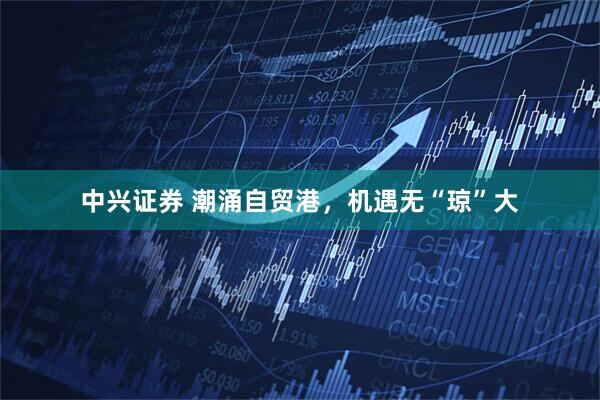 中兴证券 潮涌自贸港，机遇无“琼”大
